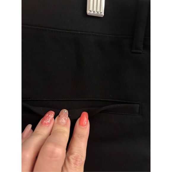 Quince Womens Ultra Stretch Ponte Skinny Pants Black Size XL Tall - Picture 9 of 10